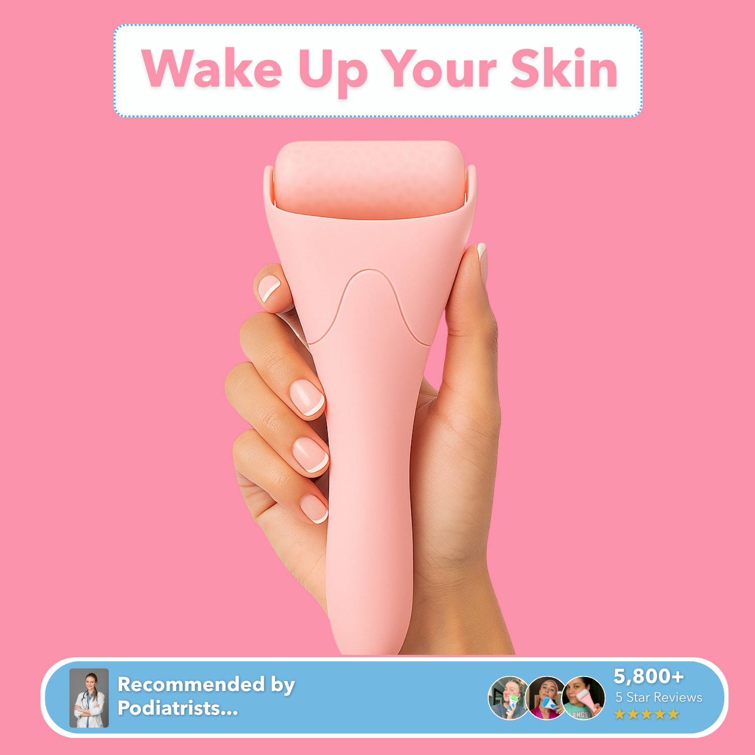 Ice Facial Roller – Skin Refresh & Cooling Tool